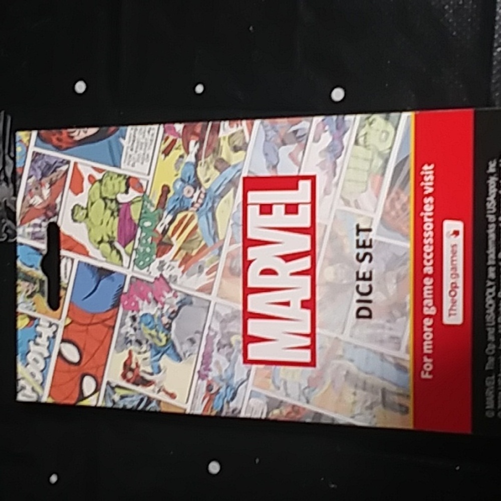Marvel dice set - Picture 2 of 3